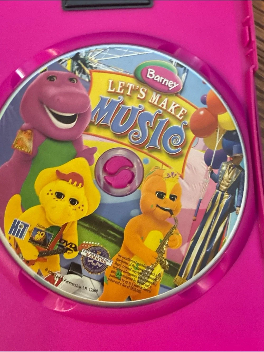 Barney DVD: Let's Make Music - Never Seen On Tv With Baby Bop and BJ Musical - Picture 4 of 16